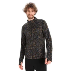 Icebreaker Elemental Zip Lichen Sweatshirt