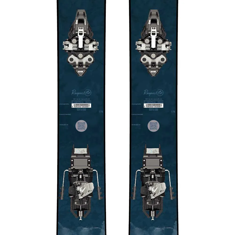Rossignol Rallybird 92 Open+Hm Rotation 12 D105 Alpine Skis - Image 3