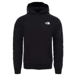 The North Face Raglan Red Box Hoodie